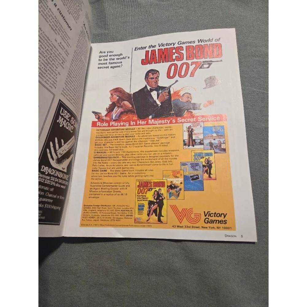 Dragon Magazine Issue 79 November 1983 TSR Dungeons & Dragons Top Secret Module - Picture 2 of 4